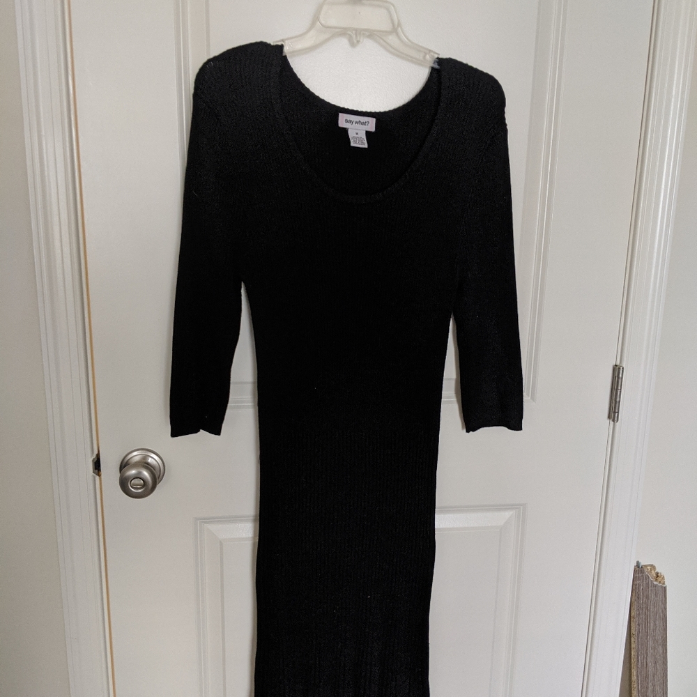 Sweater dress